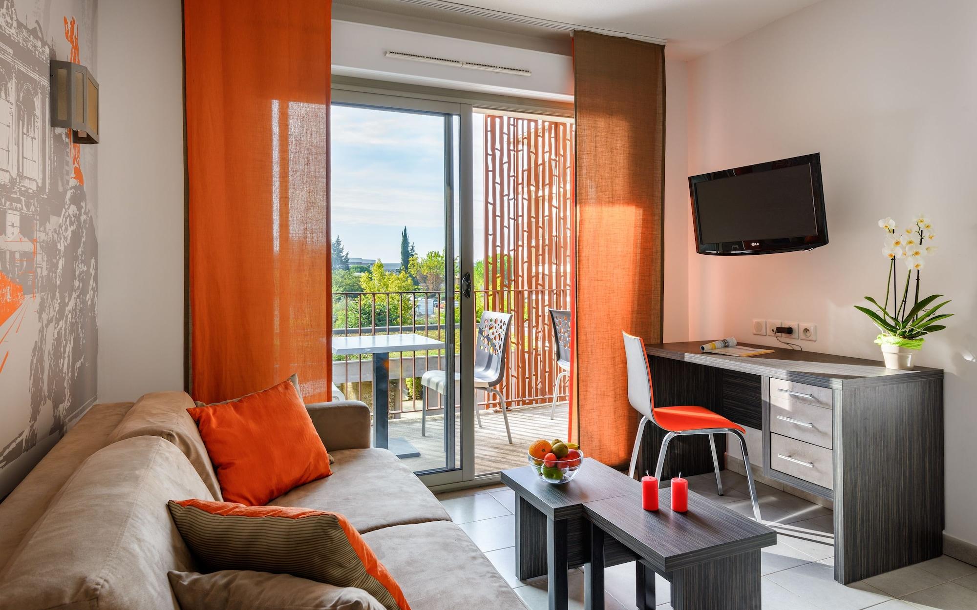 Lagrange Aparthotel Montpellier Millenaire Exterior photo